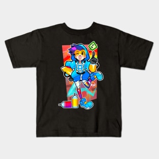 Cute Graffiti Tracer Kids T-Shirt